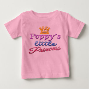 T-shirt Pour Bébé T-shirt bébé petite princesse de pavot