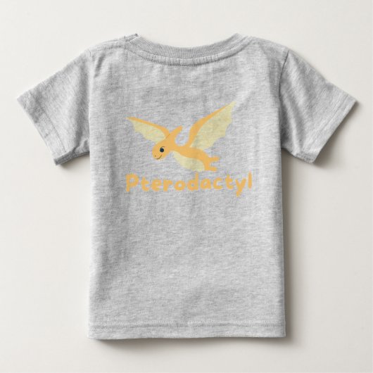 T-shirt Pour Bébé T-shirt bébé Ptérodactyle (Dos)