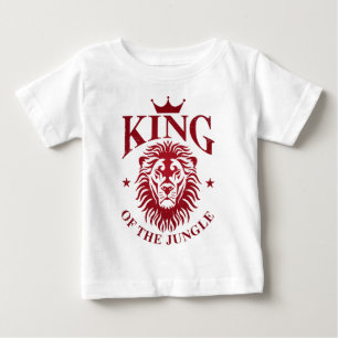 T-shirt Pour Bébé T-Shirt Bébé Roi de la Jungle