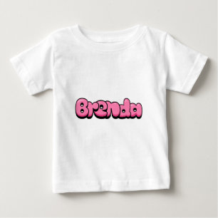 T-shirt Pour Bébé T-shirt bébé rose Brenda