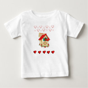 T-shirt Pour Bébé T-shirt bébé Saint Valentin