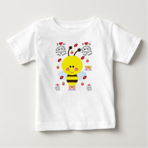 T-shirt Pour Bébé T-shirt bébé Saint Valentin