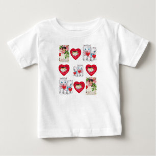 T-shirt Pour Bébé T-shirt bébé Saint Valentin