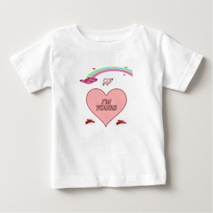 T-shirt Pour Bébé T-shirt bébé Saint Valentin