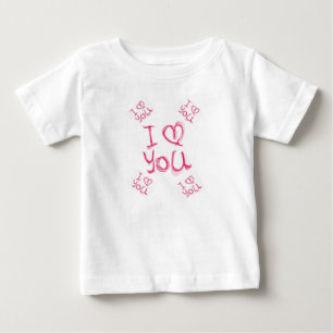 T-shirt Pour Bébé T-shirt bébé Saint Valentin