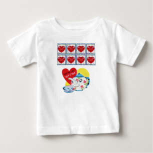 T-shirt Pour Bébé T-shirt bébé Saint Valentin
