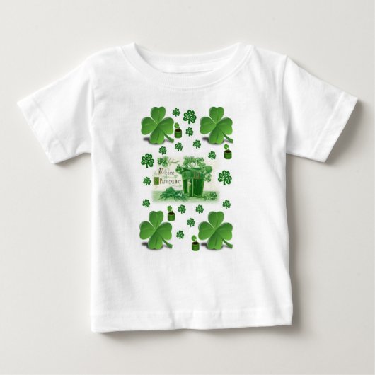 T-shirt Pour Bébé T-shirt bébé St. Patrick's Day (Devant)