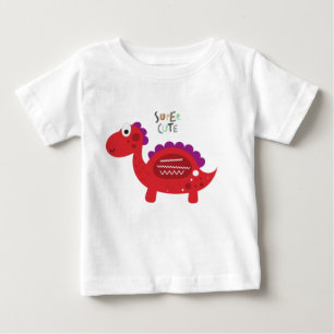 T-shirt Pour Bébé T-shirt bébé super mignon Dinosaur