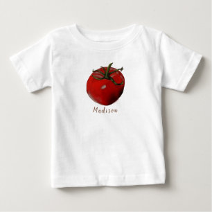 T-shirt Pour Bébé T-shirt bébé tomate