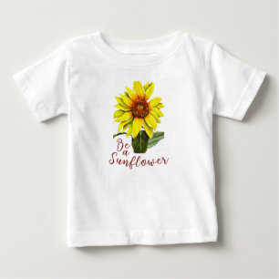T-shirt Pour Bébé T-Shirt Bébé Tournesol