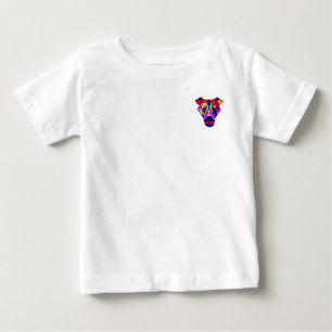 T-shirt Pour Bébé T-shirt blanc bébé avec poche Alexander's Dog