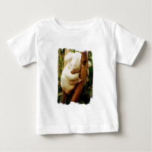 T-shirt Pour Bébé T-shirt blanc de bébé d'ours de koala