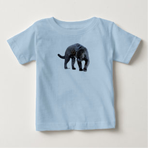 T-shirt Pour Bébé T-shirt bleu bébé Jaguar Diablo