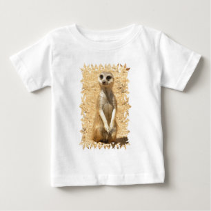T-shirt Pour Bébé T-shirt curieux de bébé de Meerkat