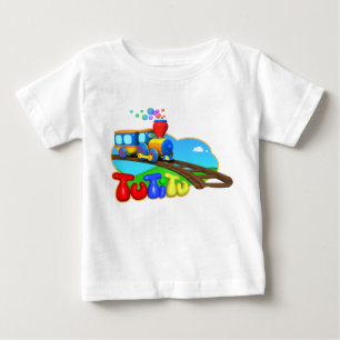 T-shirt Pour Bébé T-shirt de bébé de train de TuTiTu