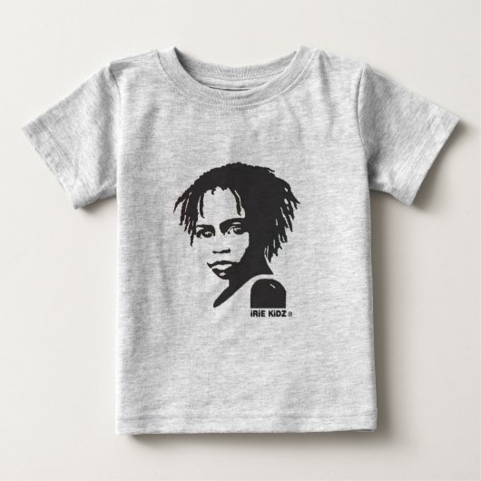 T-shirt Pour Bébé T-shirt de bébé d'enfant d'IRIE KIDZ® "Rasta" (Devant)