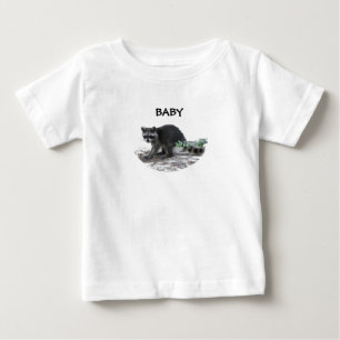 T-shirt Pour Bébé T-shirt de raton laveur de bébé