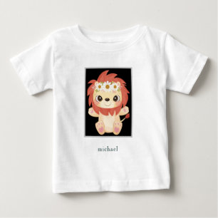 T-shirt Pour Bébé T-shirt Lion Bébé coloré