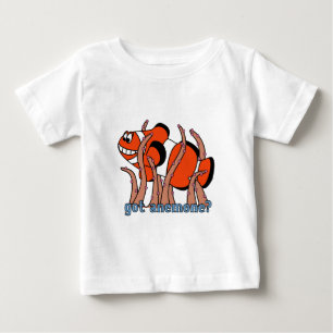 T-shirt Pour Bébé T-shirt obtenu de bébé de Clownfish d'anémone