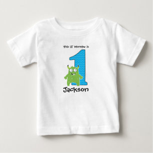 T-shirt Pour Bébé T shirt pour le premier anniversaire de Petit Mons