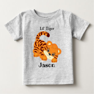 T-shirt Pour Bébé T-shirt Tigre Bébé mignon 