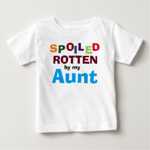 T-shirt Pour Bébé T-Shirt Tissé Par Ma Tante Bébé