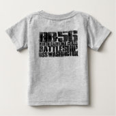 T-shirt Pour Bébé T Shirt Washington (Dos)