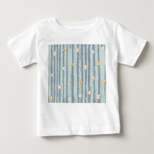T-shirt Pour Bébé T‑Shirt – Whimsy Faces (Devant)
