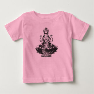 T-SHIRT POUR BÉBÉ T SHIRT-YOGA BÉBÉ-GODDESTES BIOLOGIQUES DE RICHESS