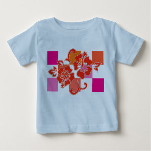 T-shirt Pour Bébé Tableau de contrôle Hibiscus Toddler et Tee - shir