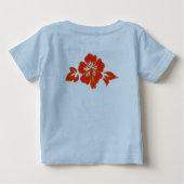 T-shirt Pour Bébé Tableau de contrôle Hibiscus Toddler et Tee - shir (Dos)