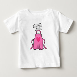 T-shirt Pour Bébé tablier de cuisine et casquette de Cuisine avec co