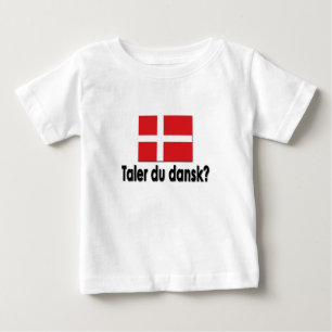 T-shirt Pour Bébé Taler du dansk ?