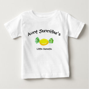 T-shirt Pour Bébé Tante Vêtements de bébé petite douceur nièce N