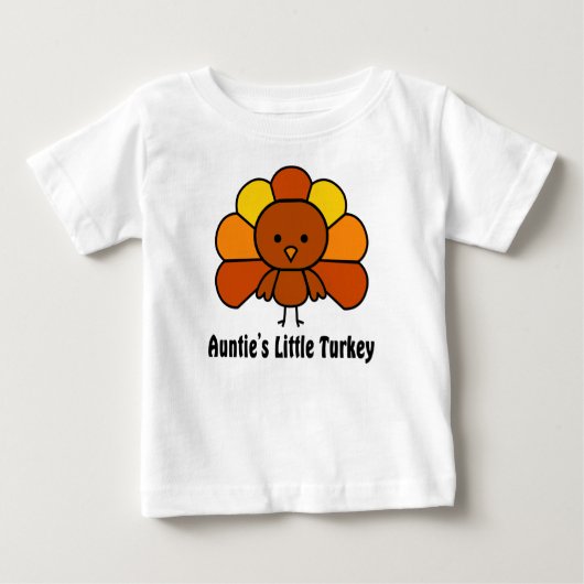 T-shirt Pour Bébé Tantes la peu de Turquie (Devant)
