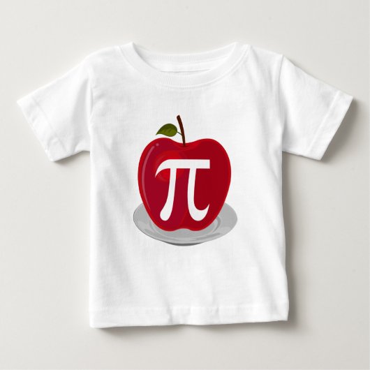 T-shirt Pour Bébé Tarte à la pomme (Devant)