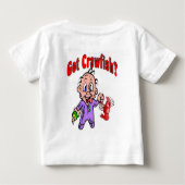 T-shirt Pour Bébé T'as un bébé de poisson ? (Dos)