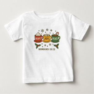 T-shirt Pour Bébé Tasses de cacao saisonnières