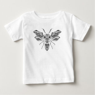 T-shirt Pour Bébé Tatouage d'Abeille-Guêpe