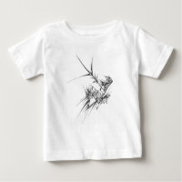 Tatouage tribal abstrait noir blanc du nord