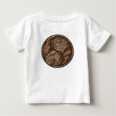 T-shirt Pour Bébé Taureau & Singe de Terre (Dos)