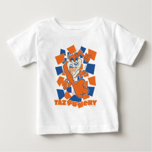 T-shirt Pour Bébé TAZ™ Hungry Smashing Through Checker