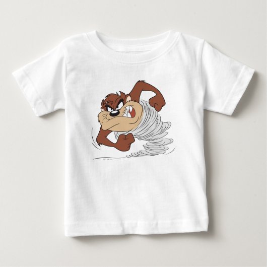 T-shirt Pour Bébé TAZ™ tourne vite (Devant)
