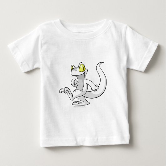 T-shirt Pour Bébé Techo Blanc (Devant)