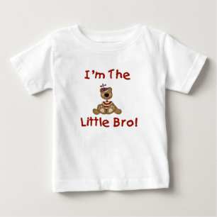 T-shirt Pour Bébé Teddy Bear Little Bro