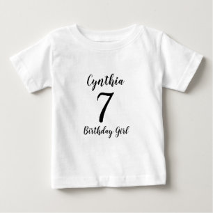 T-shirt Pour Bébé Tee anniversaire de enfant