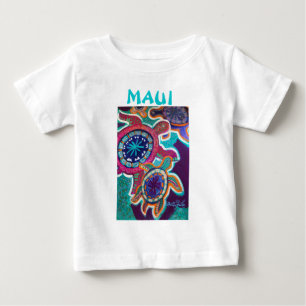 T-shirt Pour Bébé Tee de tortues de mer - pour les enfants