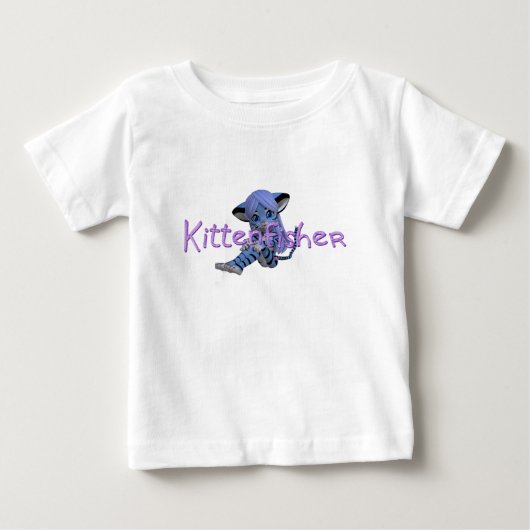 T-shirt Pour Bébé TEE Kittenfisher (Devant)