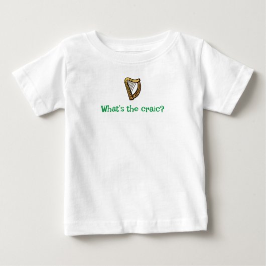 T-shirt Pour Bébé Tee - shirt bébé Craic (Devant)