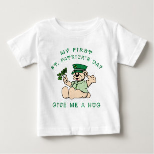 T-shirt Pour Bébé Tee - shirt de bébé du jour de mon ęr St Patrick
